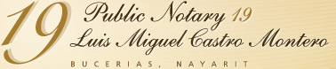 Notaría Pública No. 19 de Bucerias, Nayarit